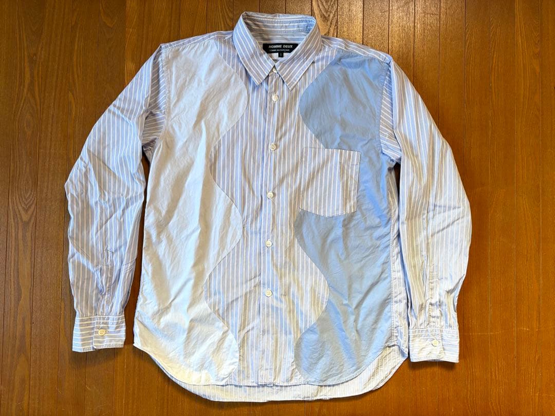 コムデギャルソン　オムドゥ　2018SS クレイジーパターンシャツ