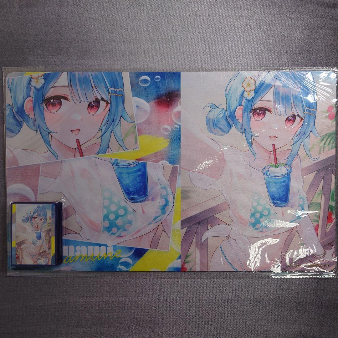 α1 ぶいすぽっ！ たわわチャレンジ&水着 白波らむね スリーブ&プレイマット