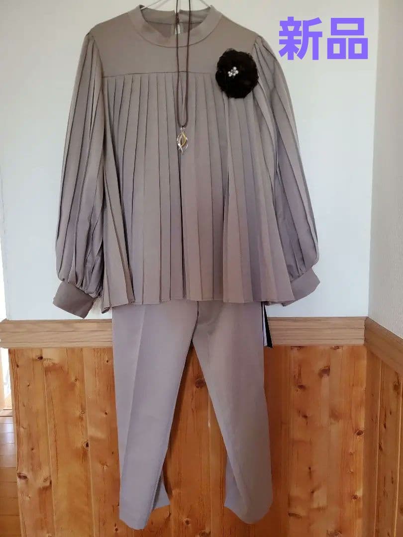 ルイルエブティックパンツスーツ新品 RUIRUE BOUTIQUE（ルイルエブティック） セットアップ 選べる4タイプ