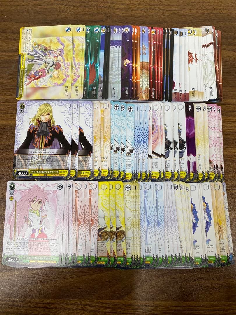 テイルズオブシリーズ 全色 RR以下 4コン ヴァイスシュバルツ - メルカリ