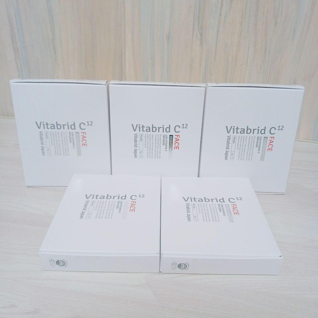 Vitabrid C12 フェイス ブライトニング プラス 3g 3本　×5箱