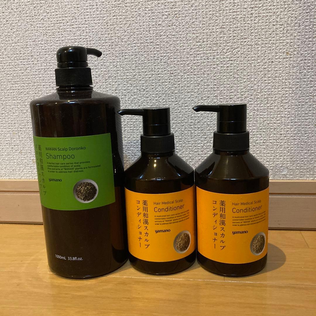 yamano ドロンコシャンプー＆コンディショナーセット yamano(ヤマノ) 薬用和漢スカルプドロンコシャンプー