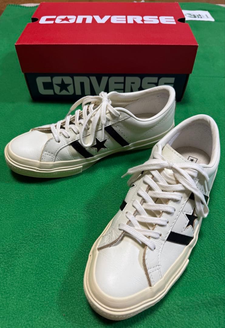 コンバース　スター＆バーズ USレザー U.S. オリジネーター 25.5cm