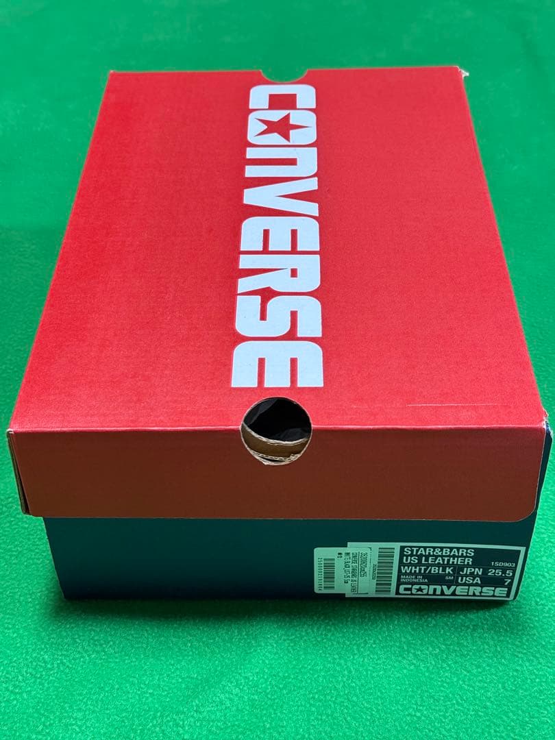 コンバース　スター＆バーズ USレザー U.S. オリジネーター 25.5cm