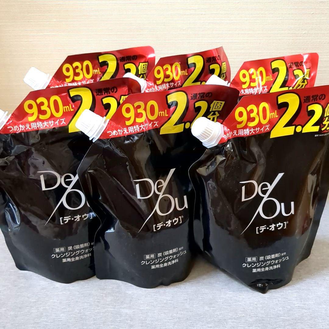 デ・オウ クレンジングウォッシュ 930mL つめかえ用 特大サイズ６個セット Amazon | デ・オウ 薬用ジェルクレンズ ノンメントール 詰替用 特大 大