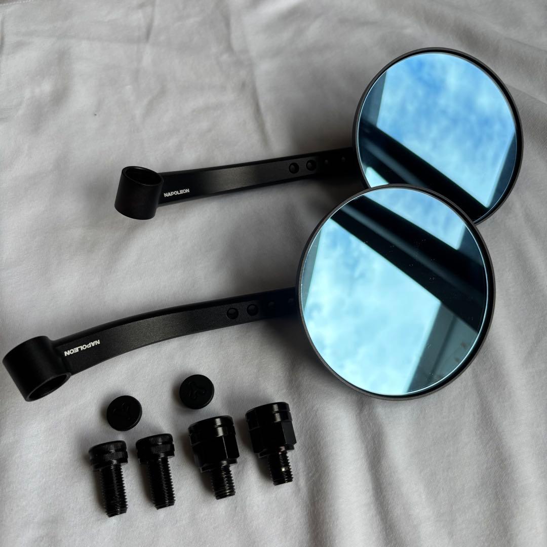 46 works x Napoleon バイク用ミラー左右セット　NA-017