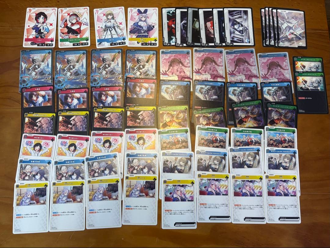 クロスタ 構築済デッキ 4Cぶいすぽ CR - メルカリ