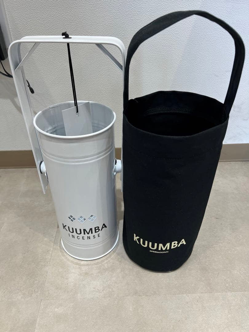 KUUMBA INCENSE BURNER お香立て KUUMBA クンバ｜METAL CAN BURNER REGULAR (ホワイト)(お香立て)