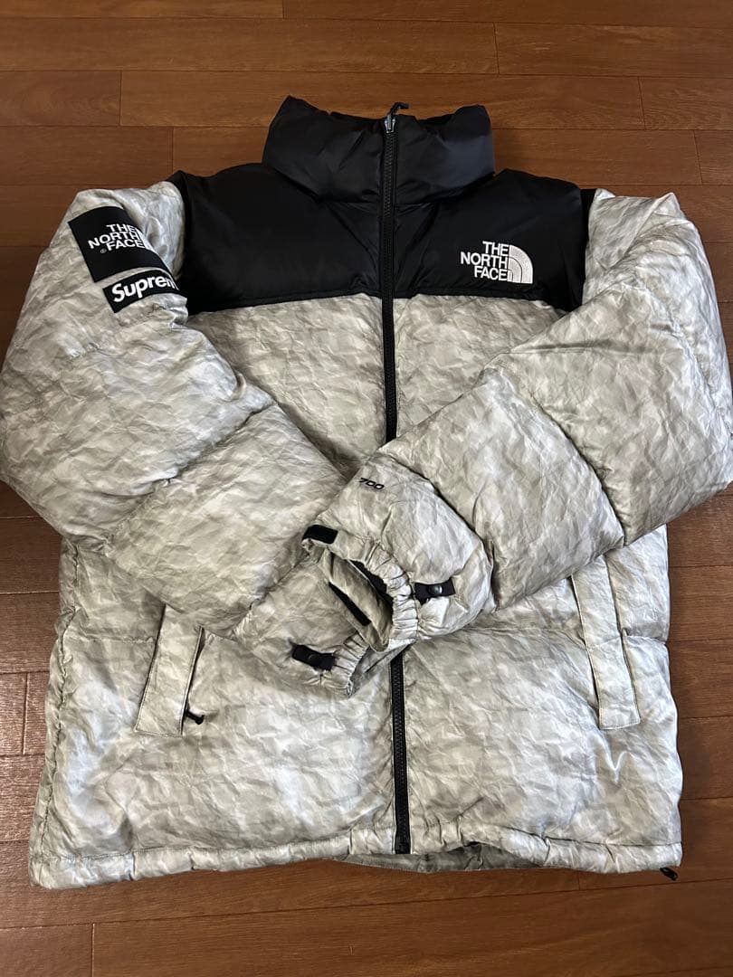 美品 Supreme The North Face Nuptse Paper L