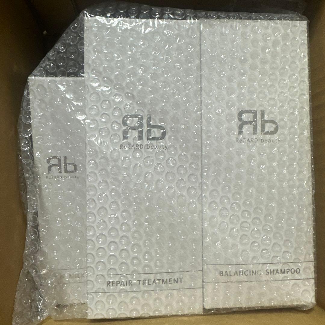 ReZARDbeauty シャンプー トリートメント ヘアミルク 3点