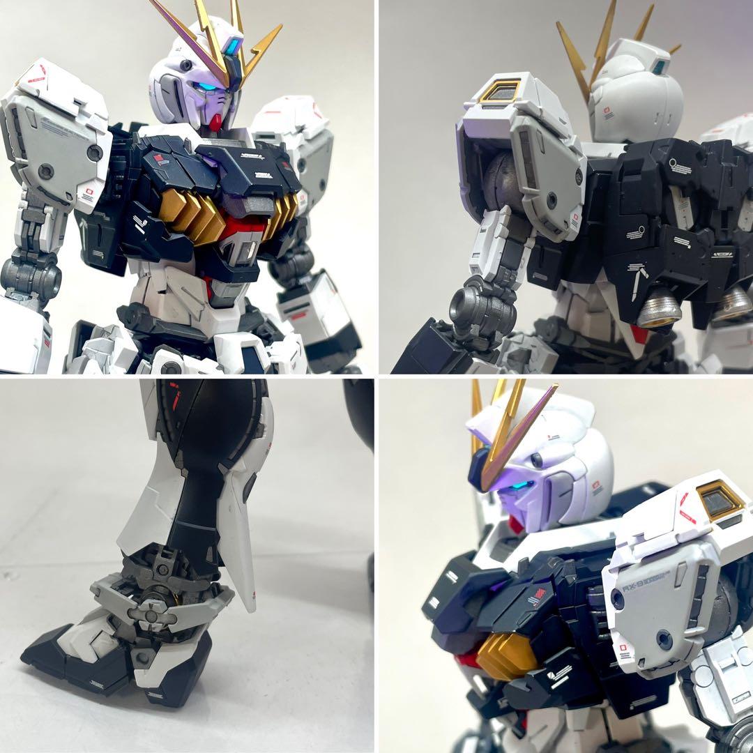 MGナラティブガンダムver.ka νガンダム配色 全塗装 完成品 - メルカリ