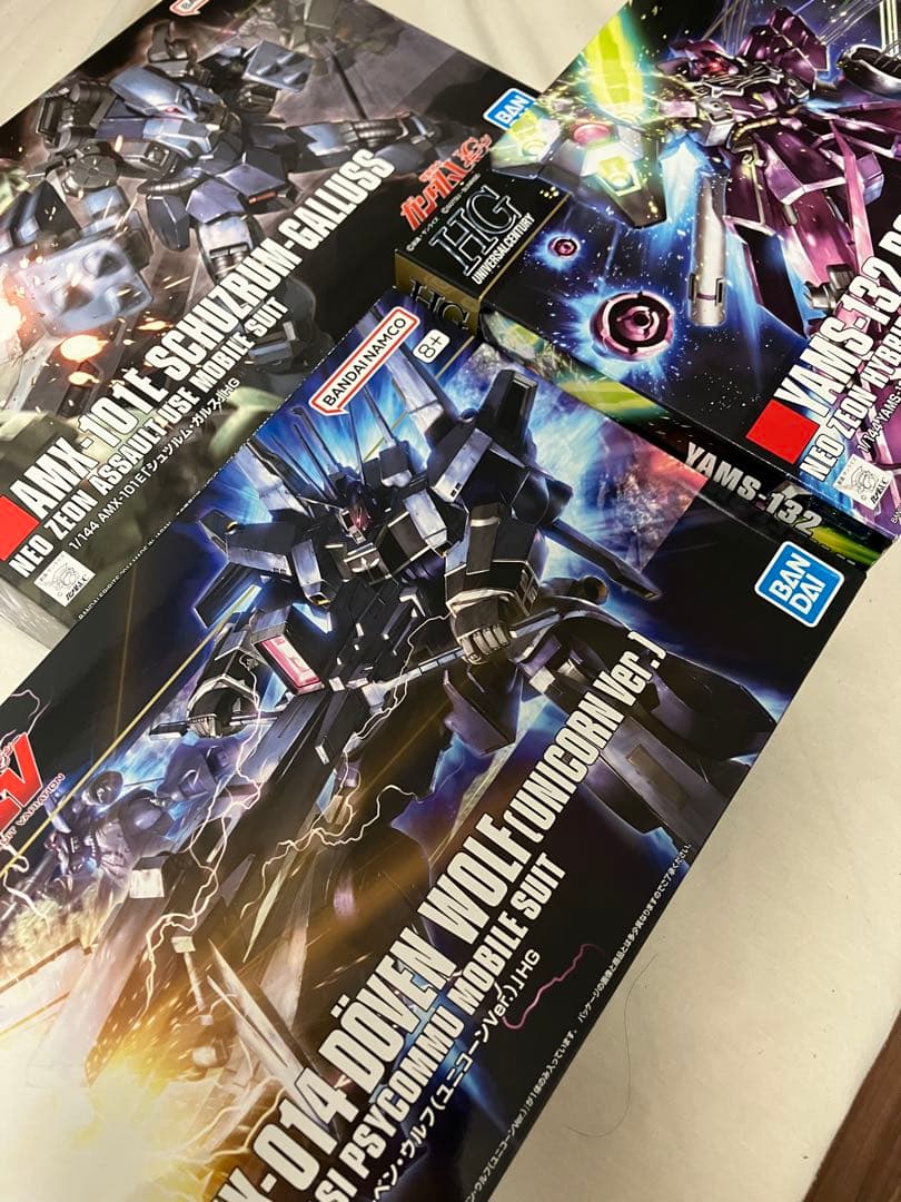 HGレジェンドガンダム シュツルムガルス、ドーベンウルフ、ローゼン