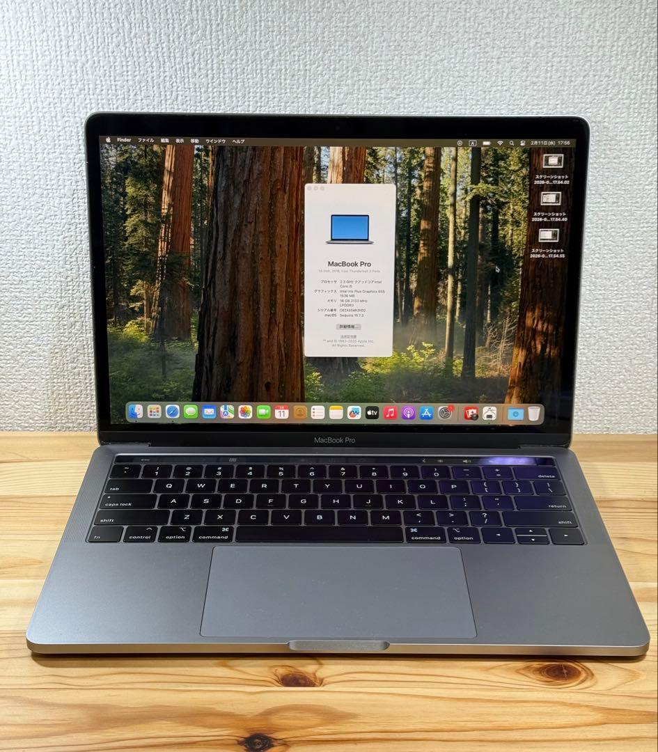 MacBook本体 Apple MacBook Pro 13 2018 i5/16GB/250Gb