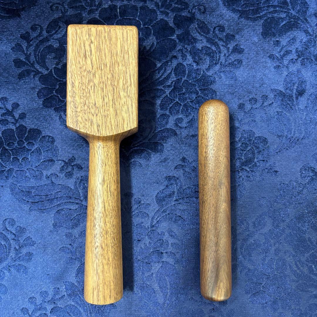 世界三大銘木！ウオルナットの日本製トークセン2点セット