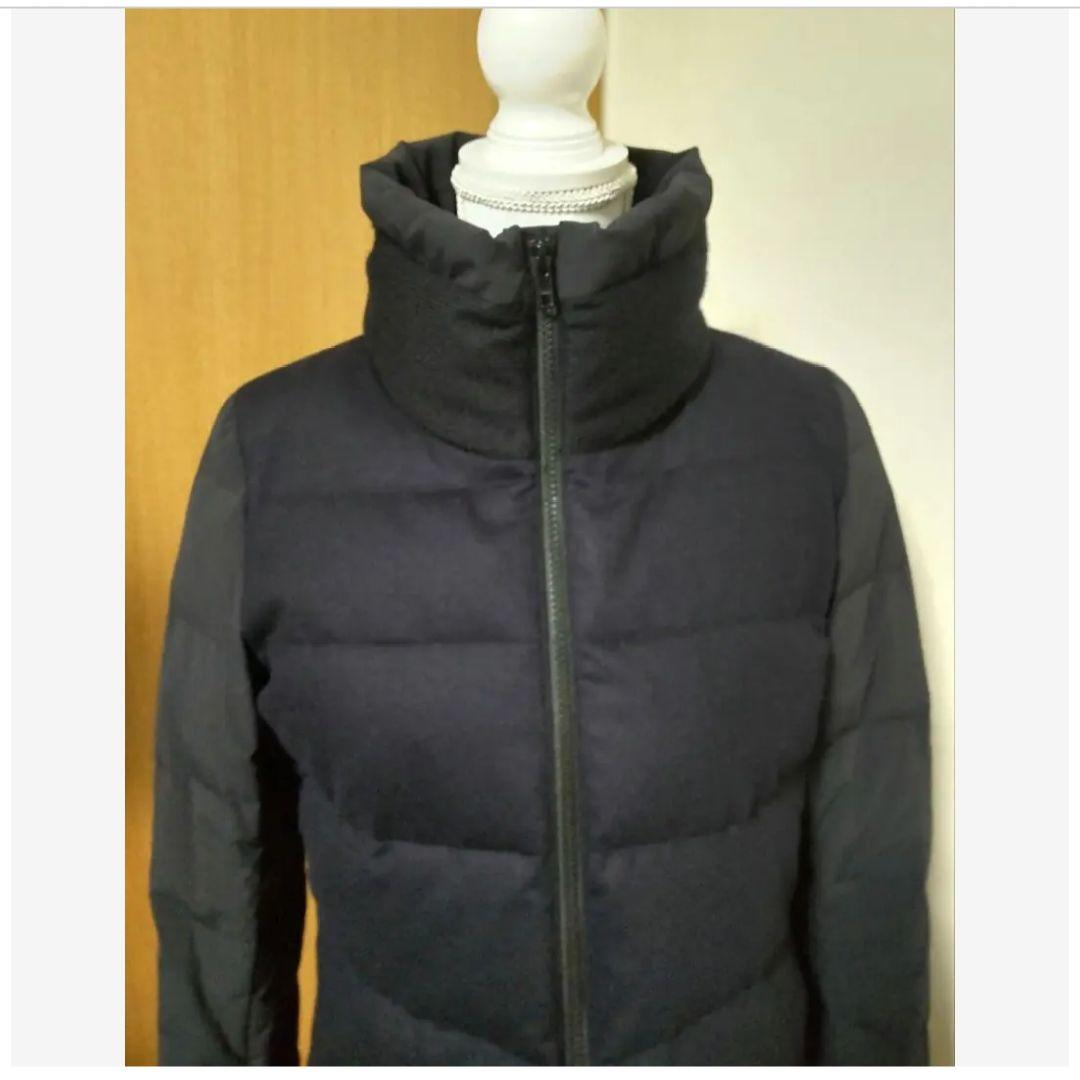 【アマカ】 ショートダウンコート 38 新品 AMACA アマカ 【ウォッシャブル】ストレッチタフタ ダウンコート