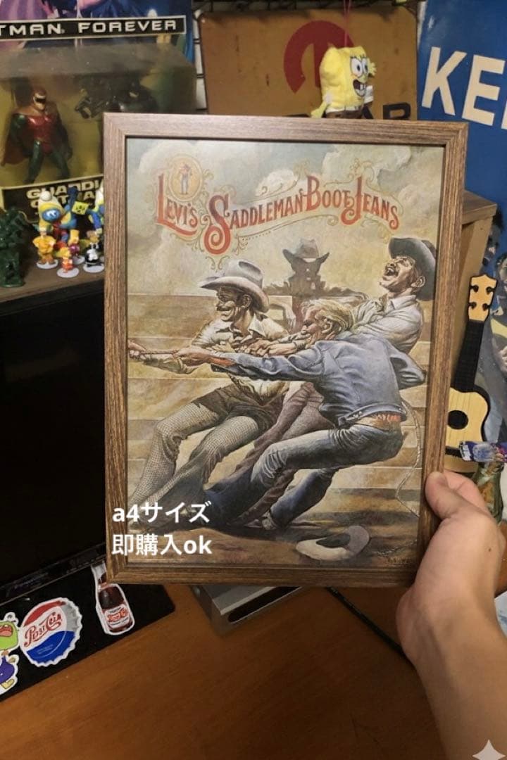 1960s-70s Levi's ヴィンテージポスター - メルカリ