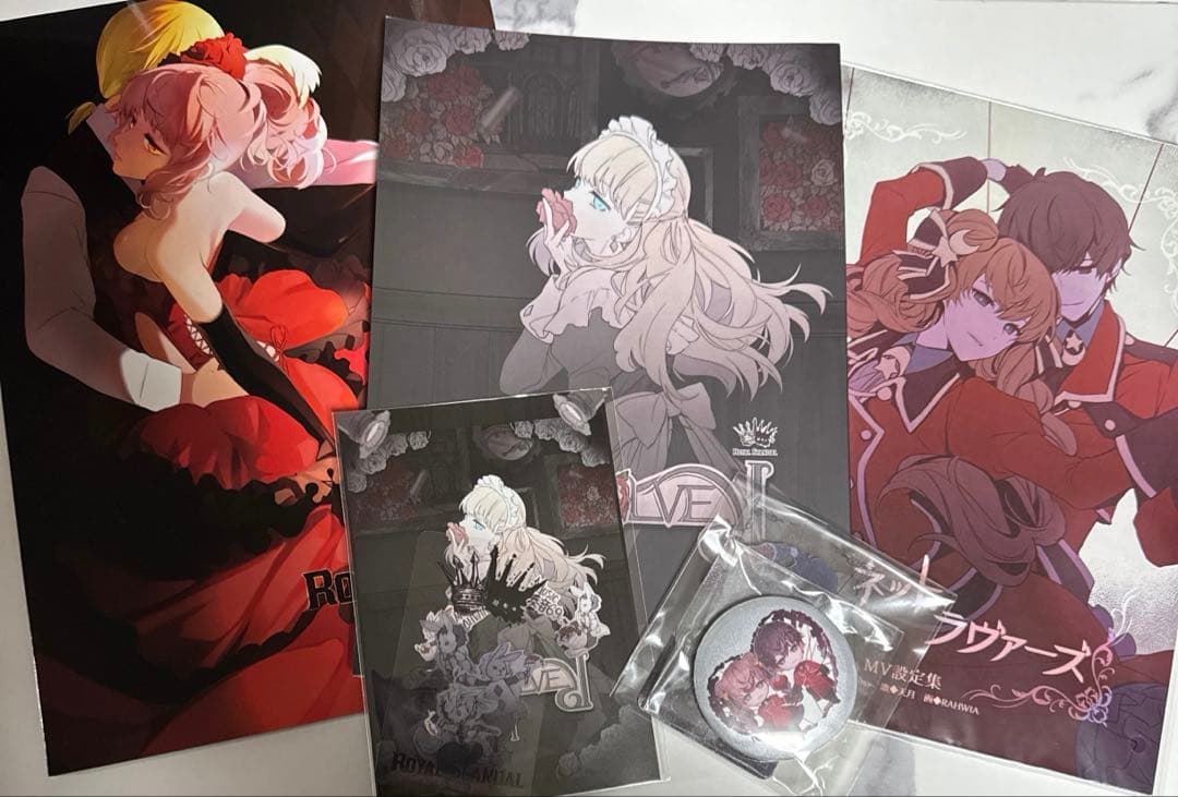 ロイヤルスキャンダル　設定集　セット