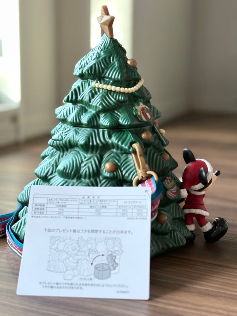 2025ディズニー クリスマスツリー ポップコーンバケット【新品、未使用