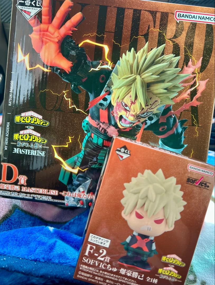 僕のヒーローアカデミア MASTERLISED・F賞セット 爆豪勝己 一番くじ