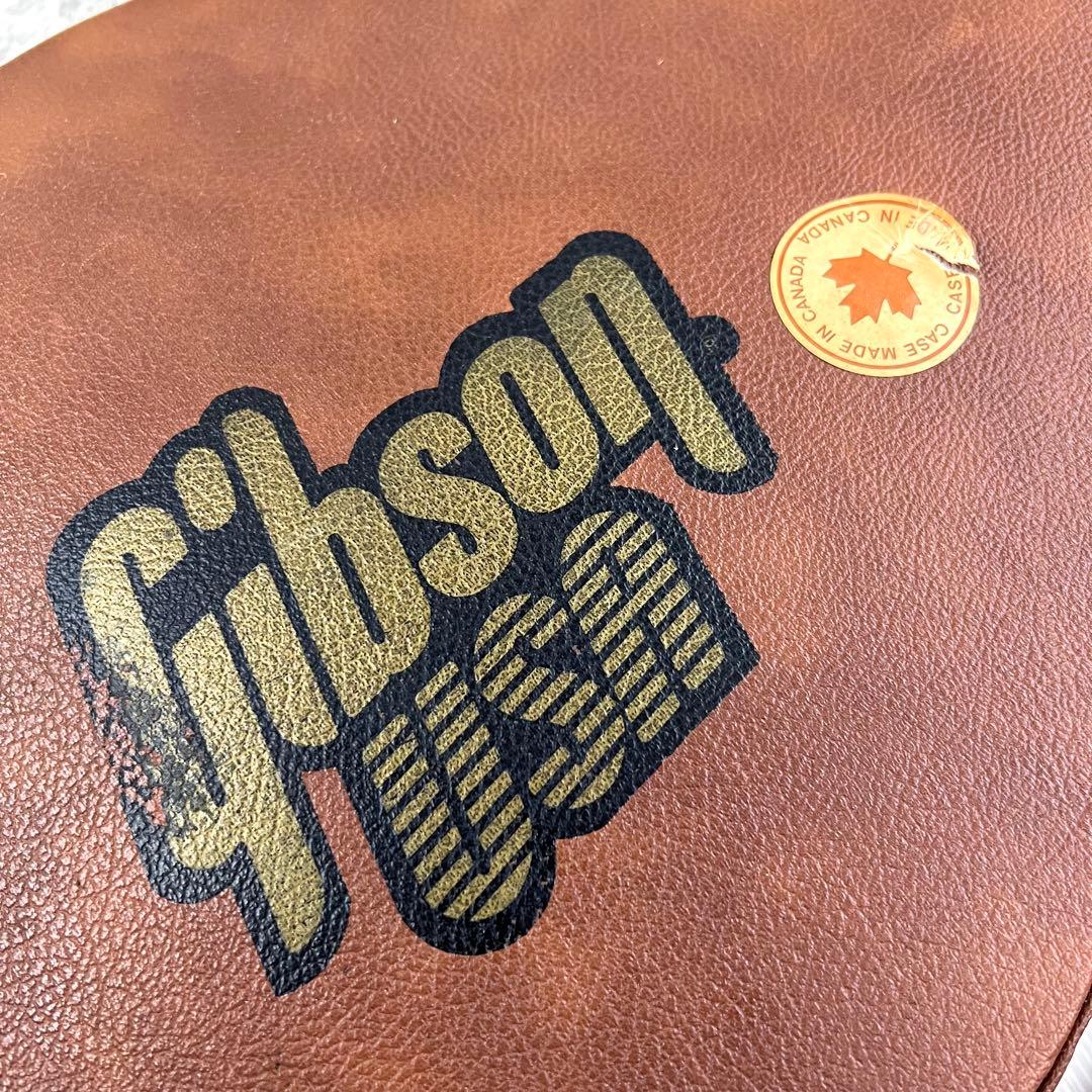 Gibson USA ハードケース レスポール ブラウン ダイヤルキー付き