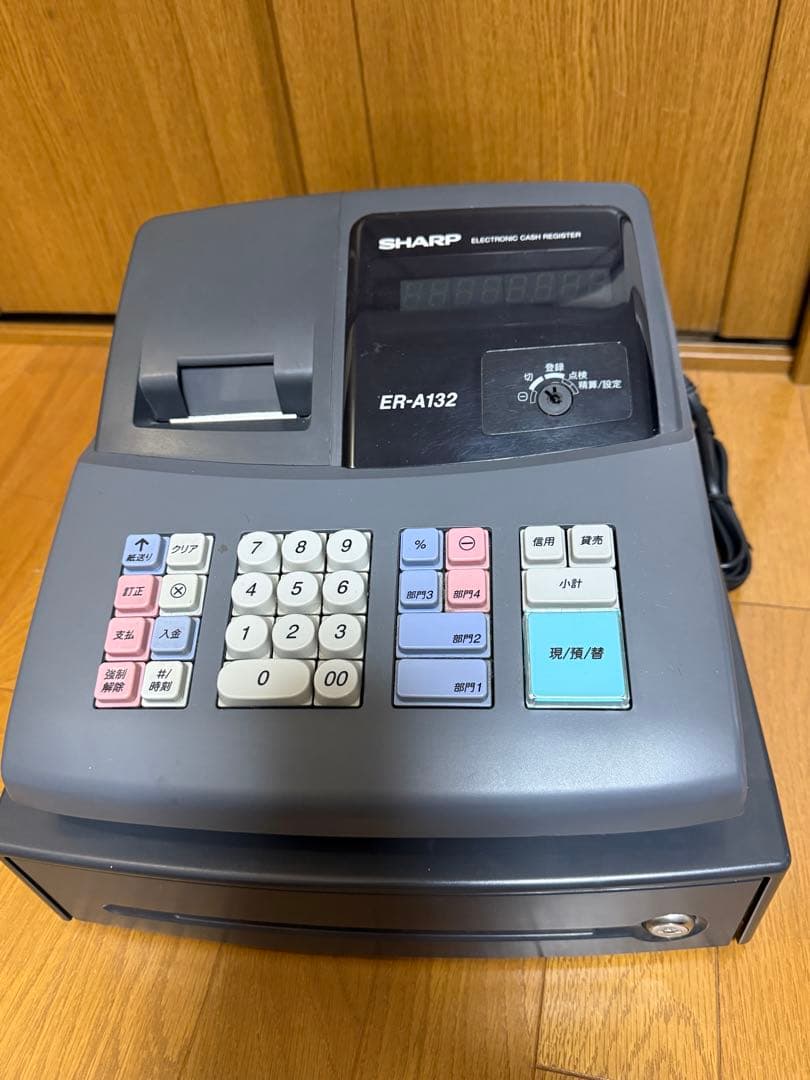 ◆SHARPレジスター★ER-A132★送料込み♡ シャープレジスター ER-A132 簡単便利特殊 送料込 321654 - メルカリ