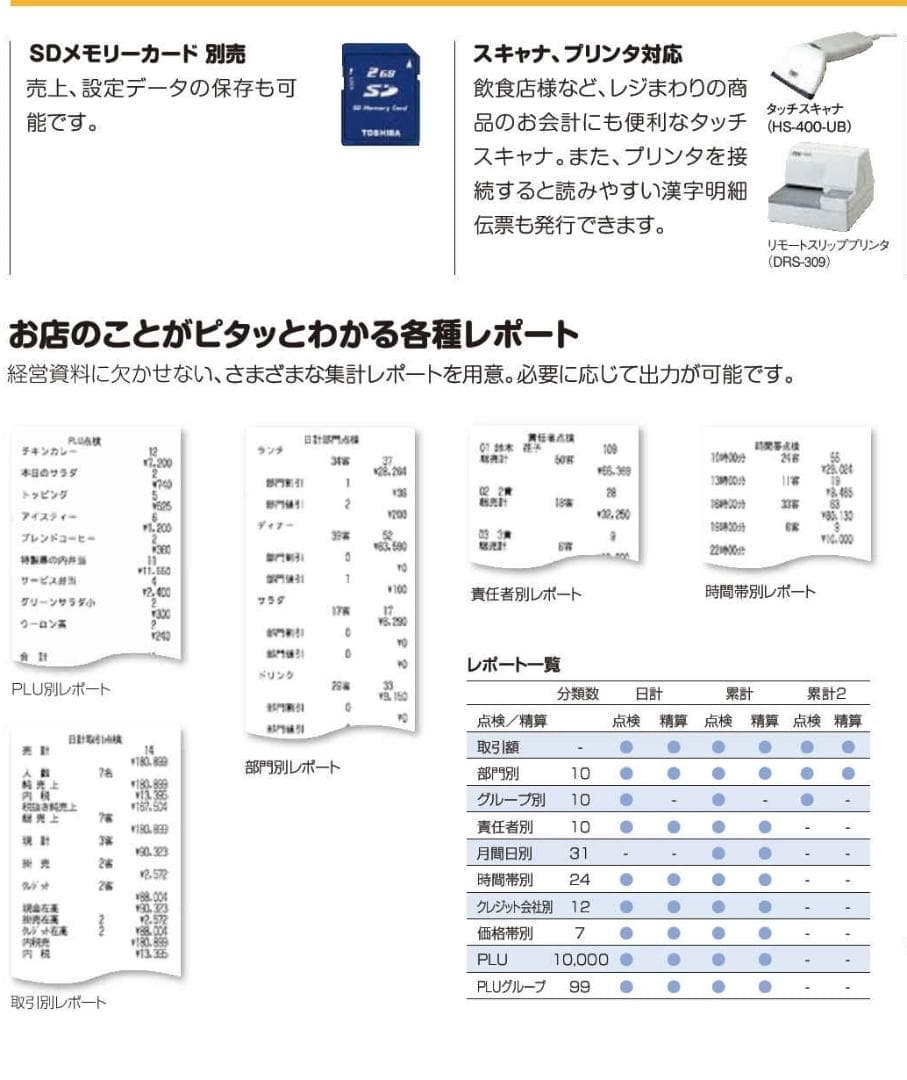 現行機種 店名等設定無料 MA-700 レジスター 2022年製 250523 - メルカリ