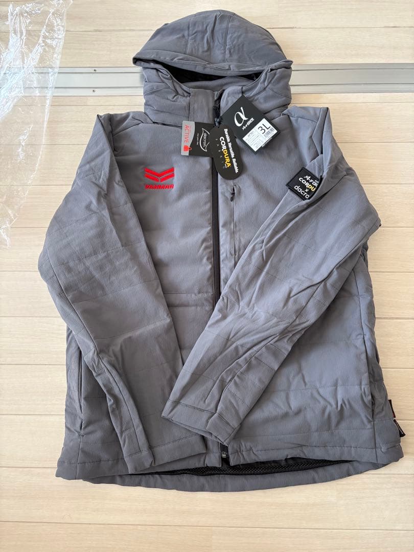 非売品ヤンマージャケット　ディープグレー 3L