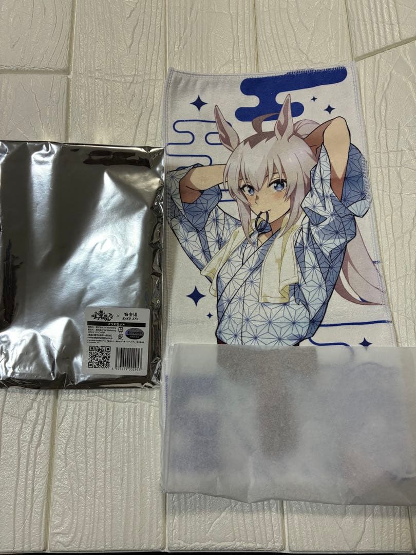 ウマ娘 極楽湯 コラボ オグリキャップ ブラスセット マフラータオル