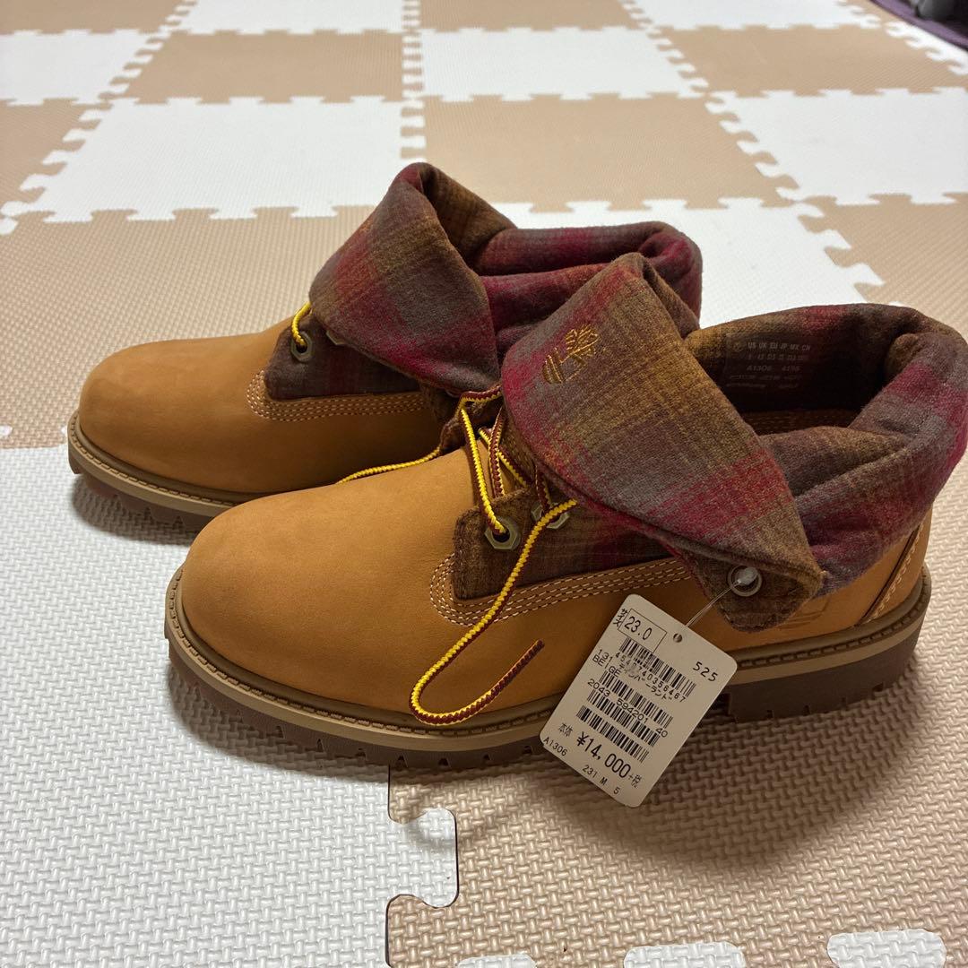 ティンバーランド　ベージュ　23㎝