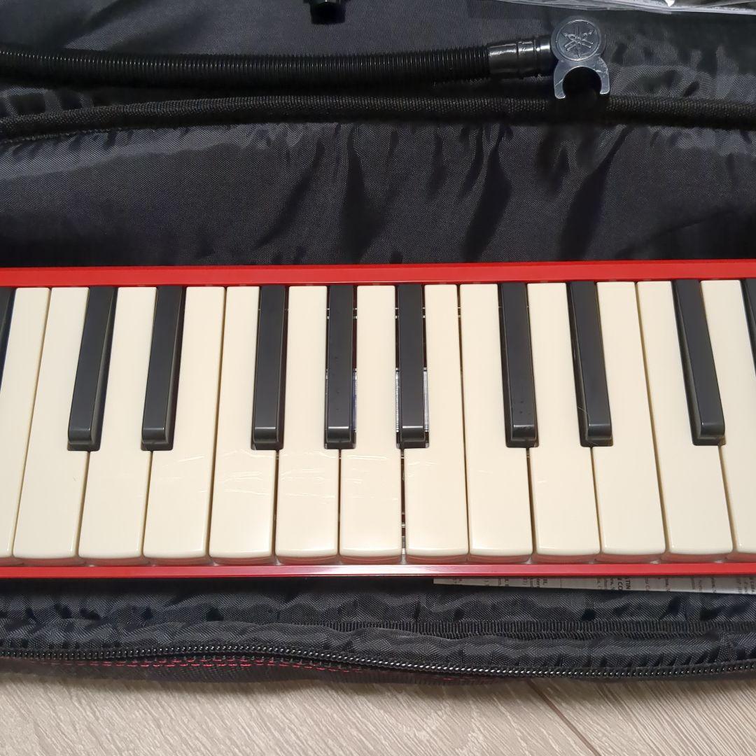 生産完了品 希少 美品【YAMAHA ピアニカ P-37E レッド】 - メルカリ