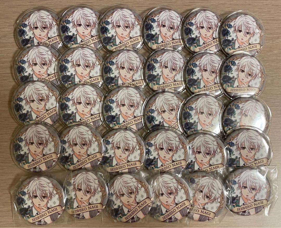 ブルーロック　凪誠士郎　缶バッジ　まとめ売り　玉座　30点 描き下ろし 凪 誠士郎 缶バッジ [TVアニメ『ブルーロック