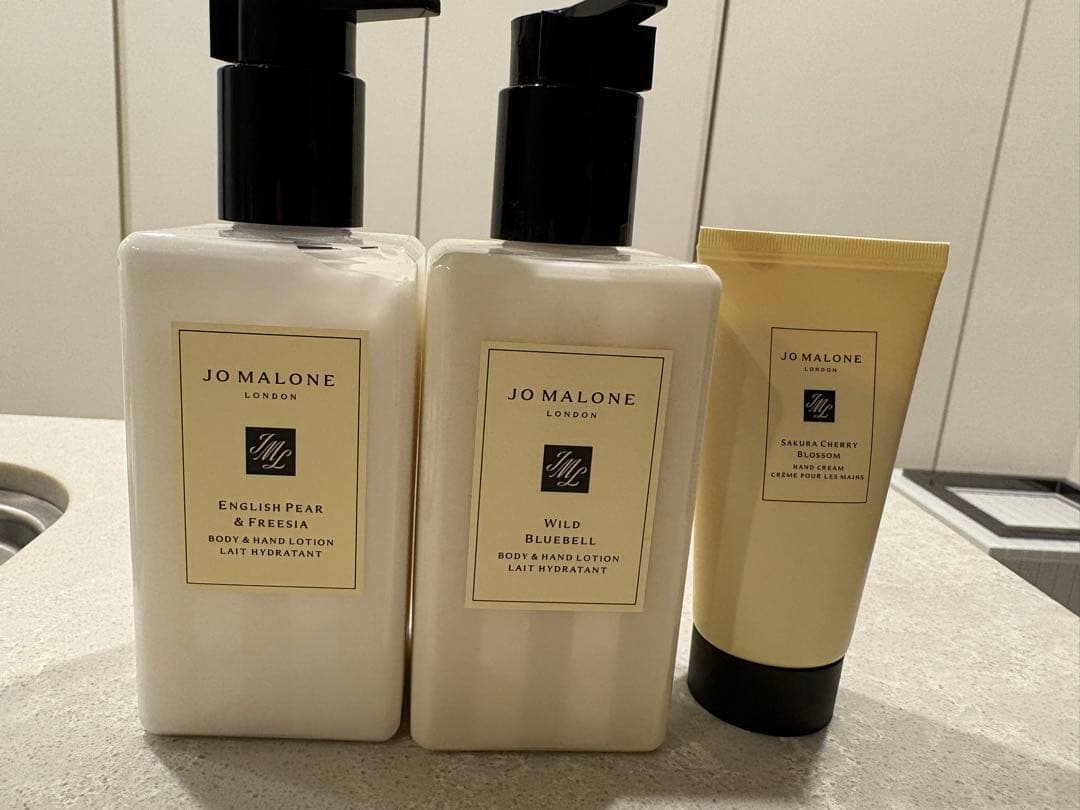 【新品・未開封】JoMALONEハンドローション イングリッシュペア他3点セット