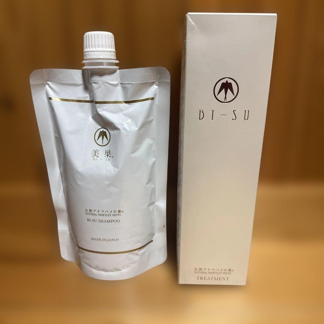 BI-SU 美薬シャンプー 300mL詰替・トリートメント250gセット