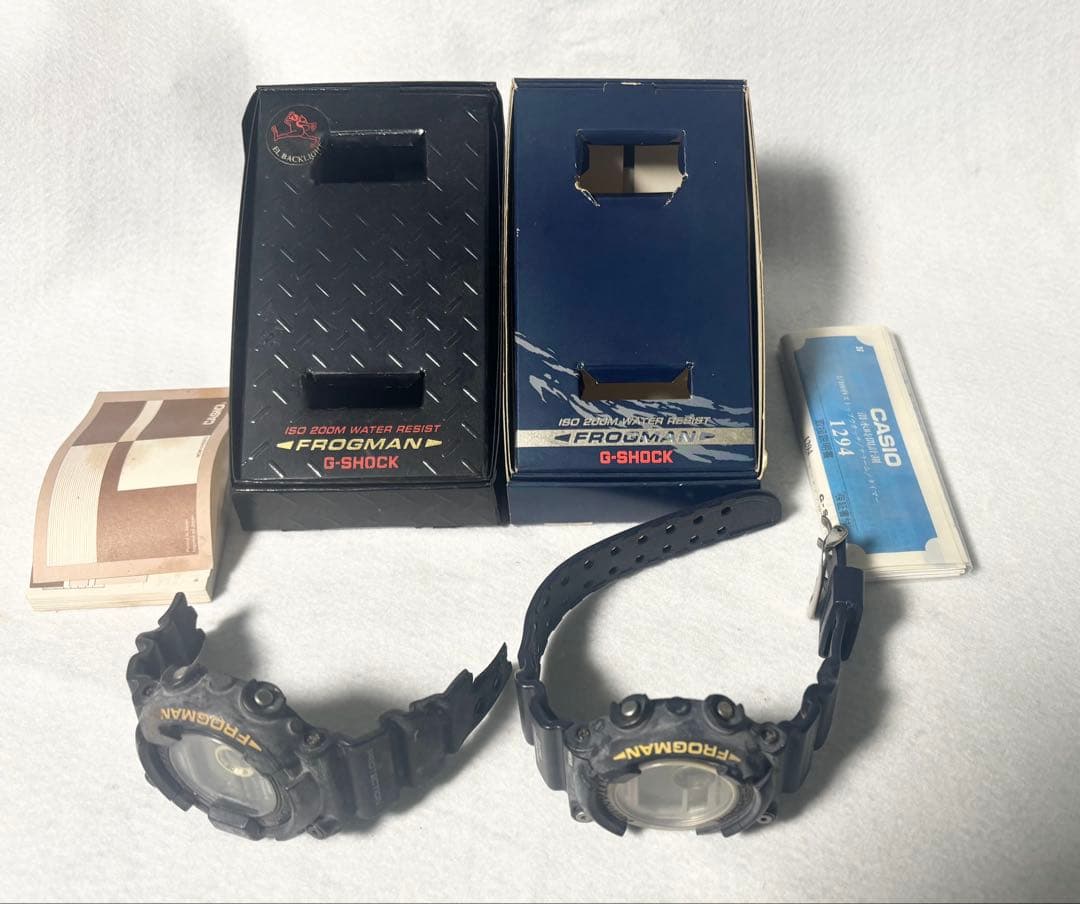 CASIO G-SHOCK FROGMAN DW-82002個セット ジャンク品
