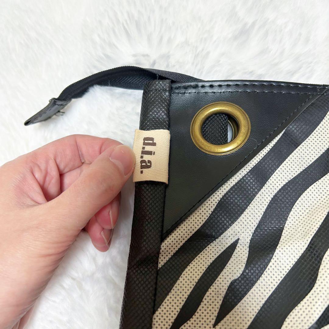 希少 d.i.a. ショッパー ショップ袋 トートバッグ ゼブラ Y2K ギャル