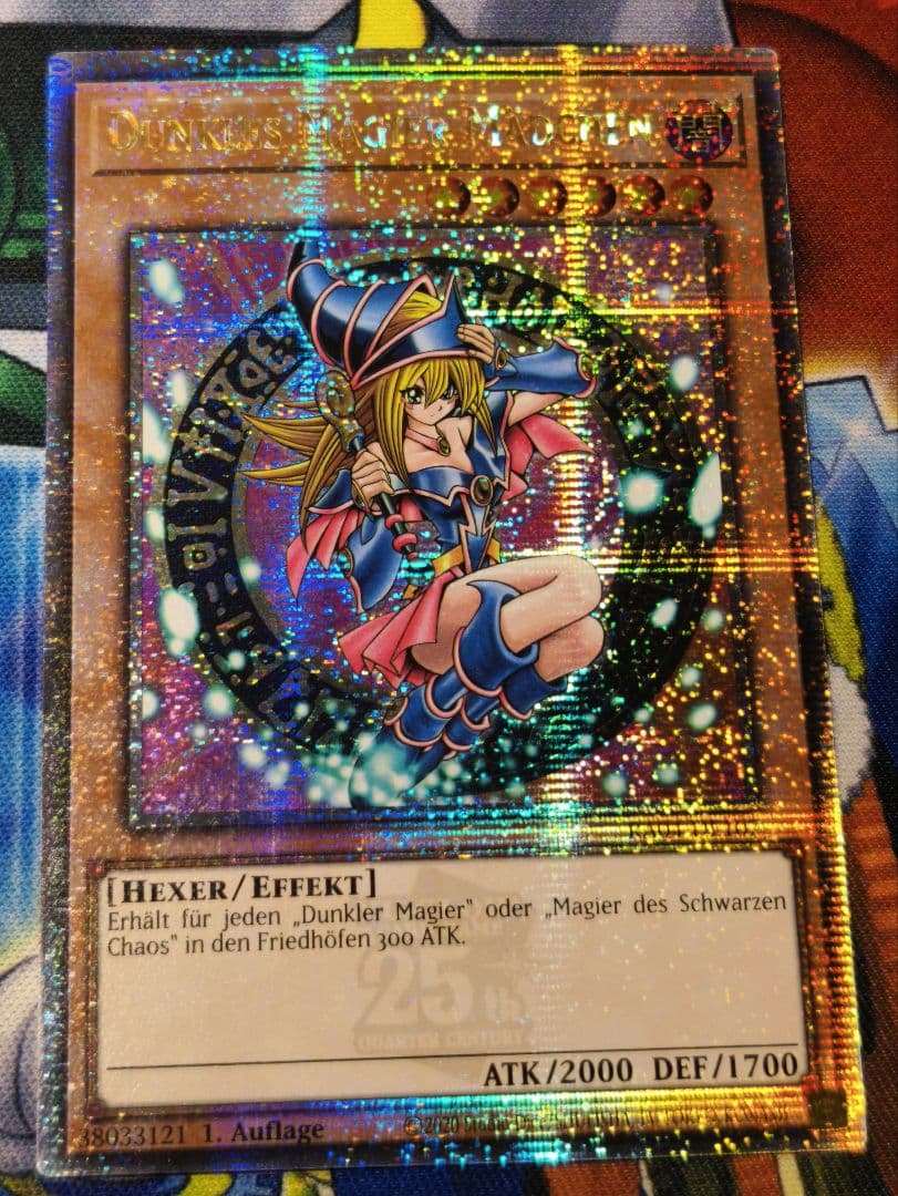 遊戯王 EUドイツ語版 ブラックマジシャンガール 25thシークレット