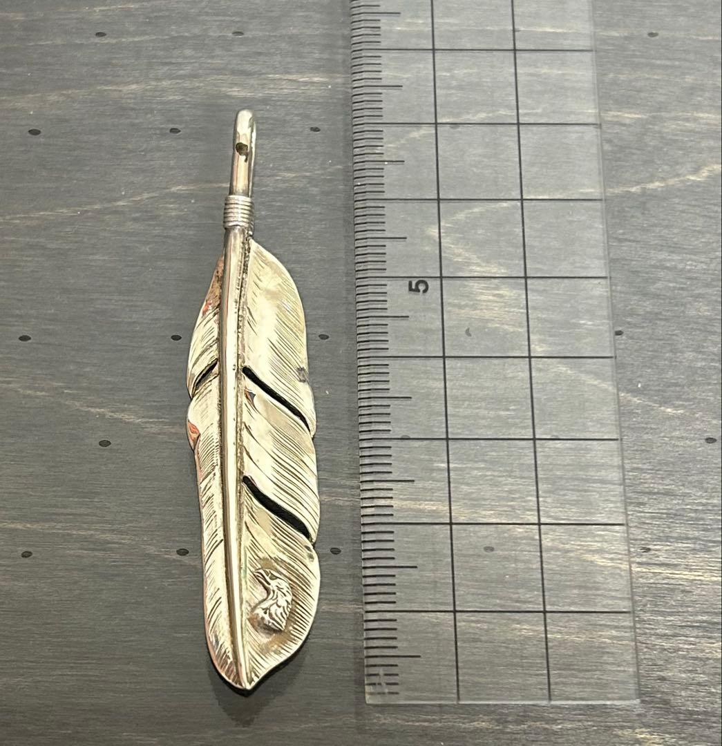 Larry Smith MEDIUM FEATHER TOP フェザー ラリースミス (LARRY SMITH) KAZEKIRI FEATHER PENDANT No.29, MEDIUM