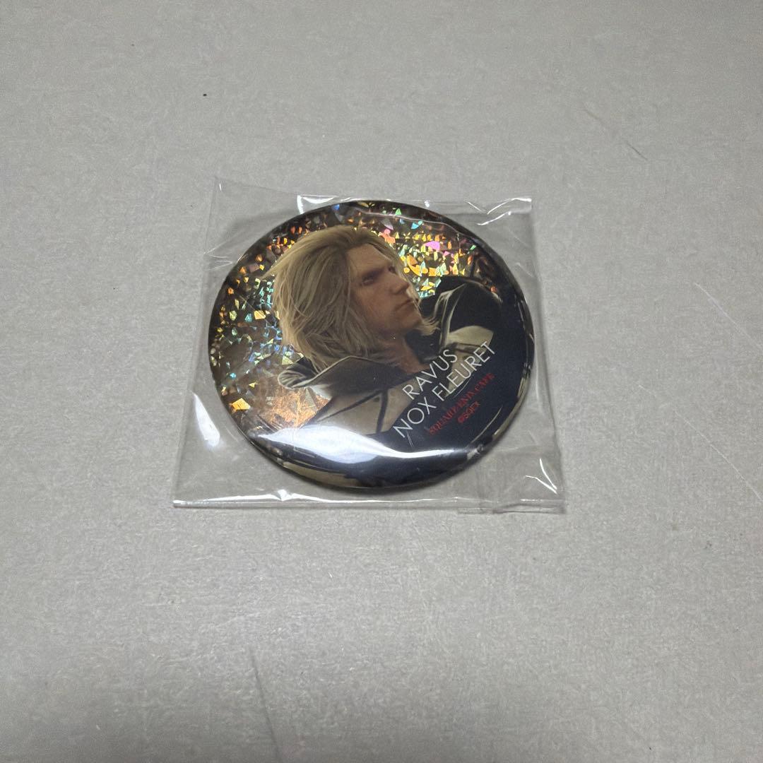 ホログラム 缶バッジ レイヴス スクエニカフェ FF15 ファイナル