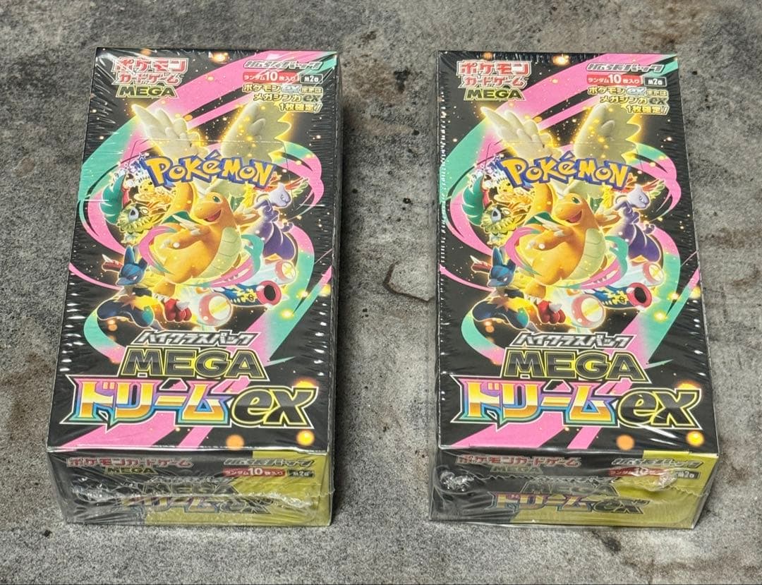 恵*理様 ポケモンカードゲーム メガドリームEX 新品未開封・シュリンク付き　2