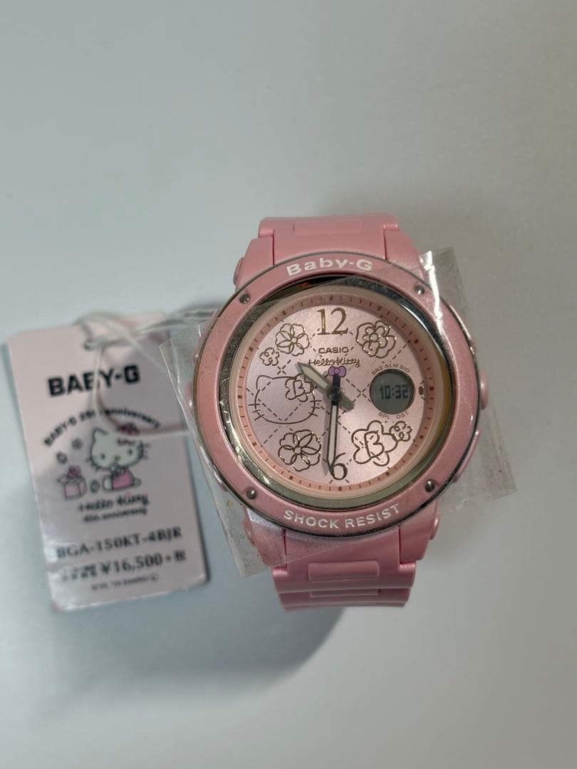 【未使用品 レア】カシオ Baby G ベビーg ハロー キティ 45周年