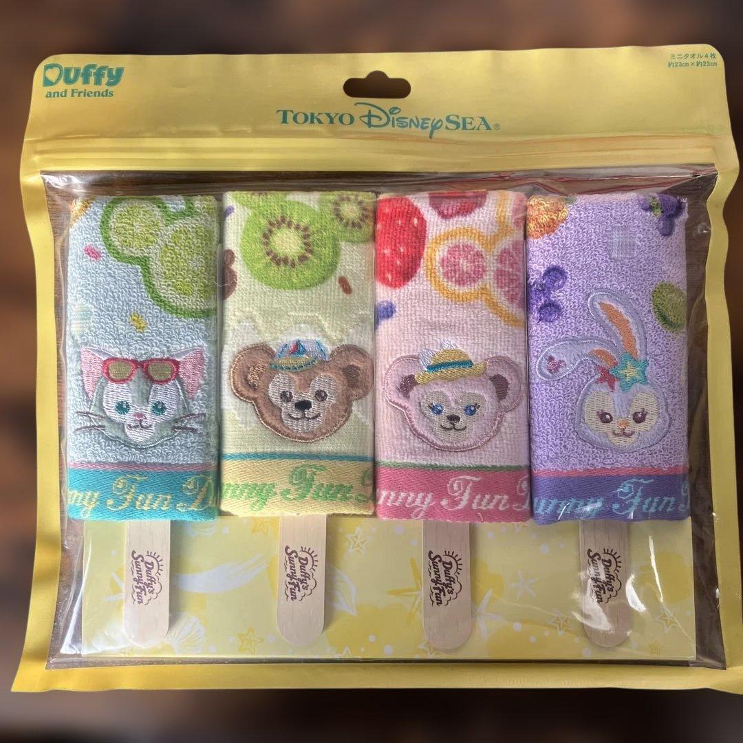 東京ディズニーシー ダッフィー フレンズ サニーファンミニタオル