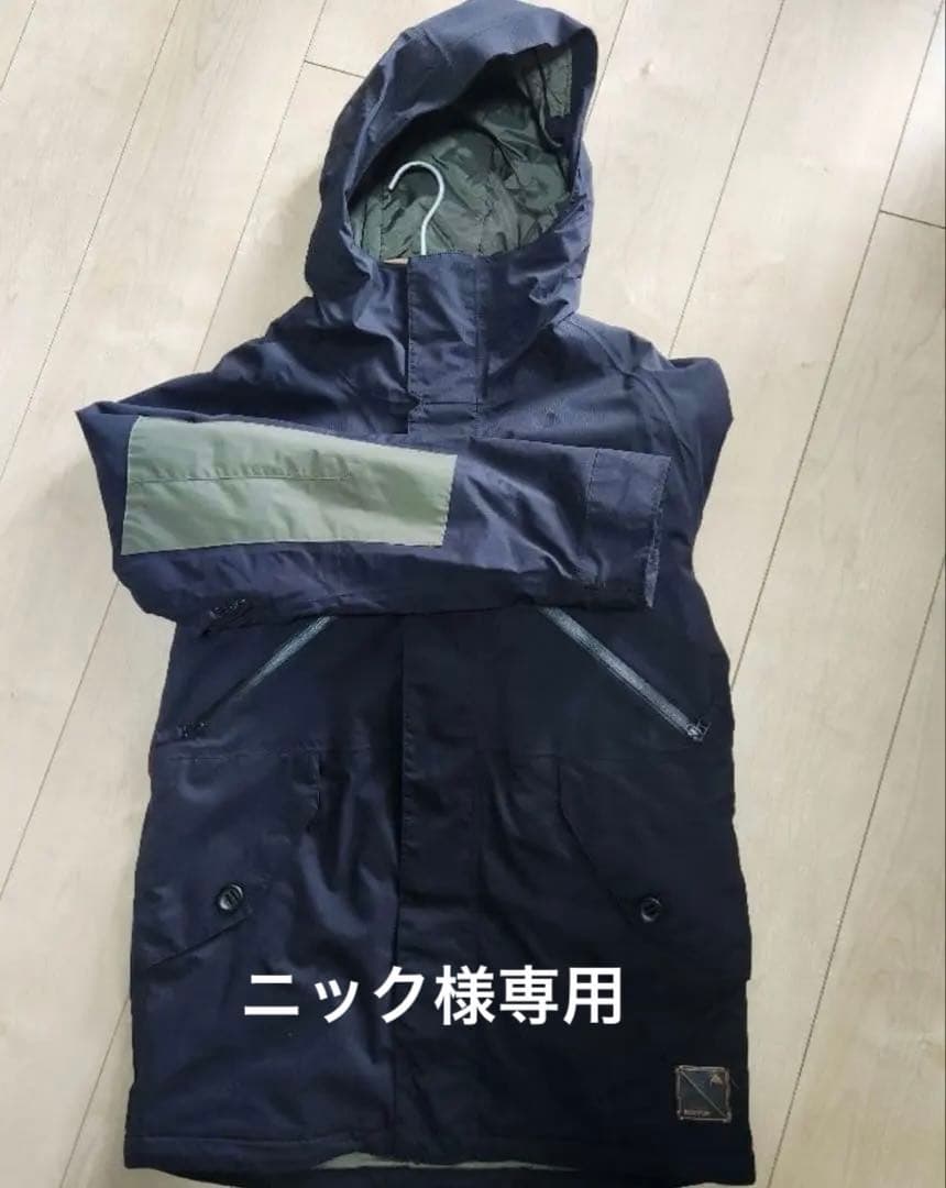 BURTON バートン スノーボードウェア M ＋ビブパンツM（オマケ） BURTON バートン エーケー [ak] Cyclic GORE-TEX 2L Bib Pants