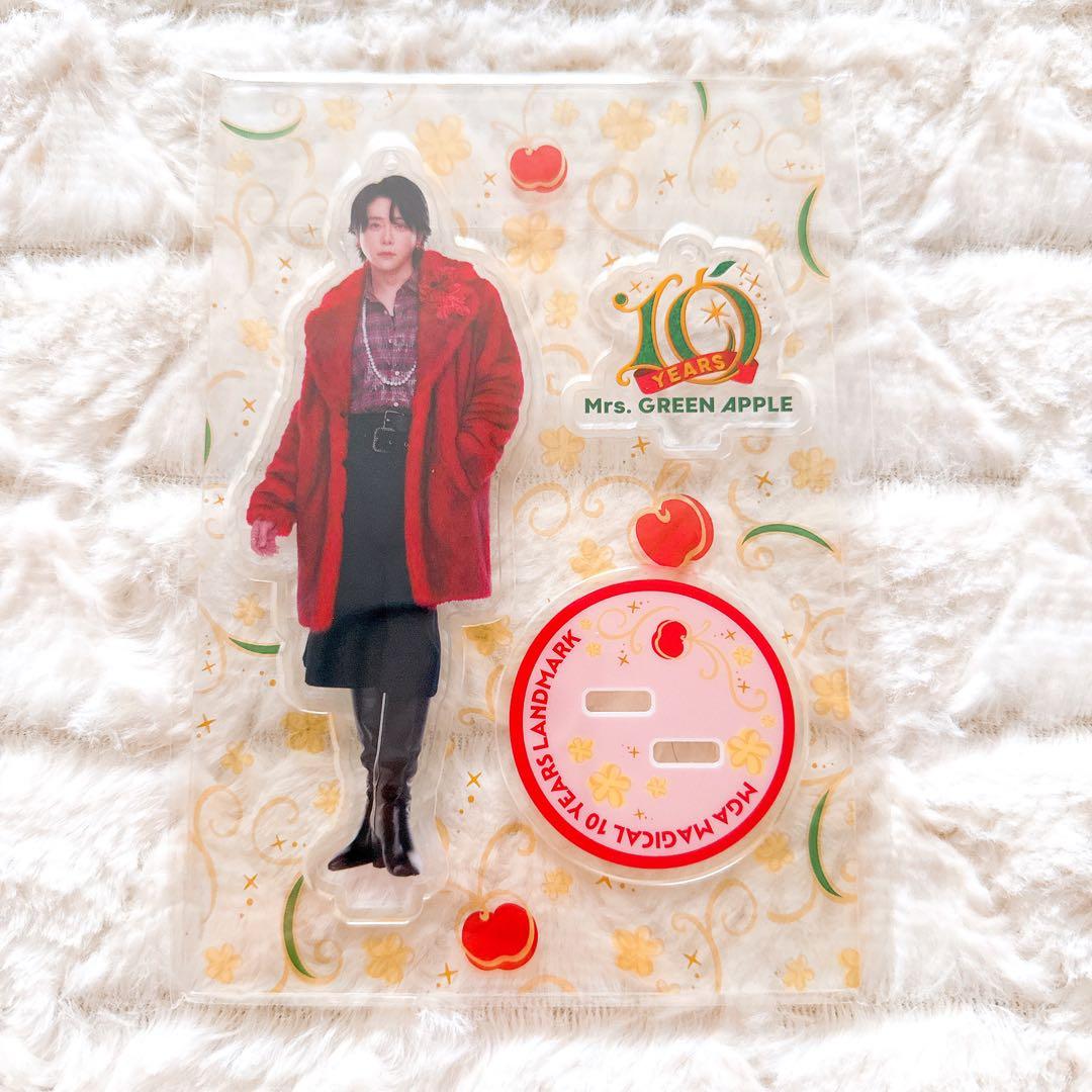 Mrs. GREEN APPLE 10 大森元貴 アクリルスタンド ポップアップ - メルカリ
