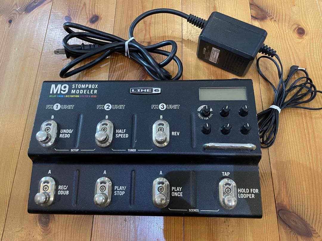 LINE6 M9 STOMPBOX MODELER マルチエフェクター