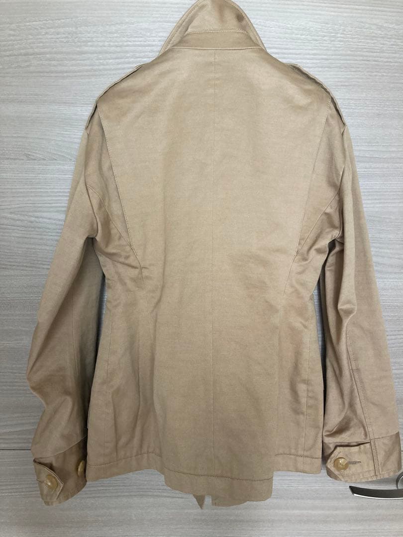 短期出品‼️マディソンブルーバギーサテン ミリタリージャケット 00
