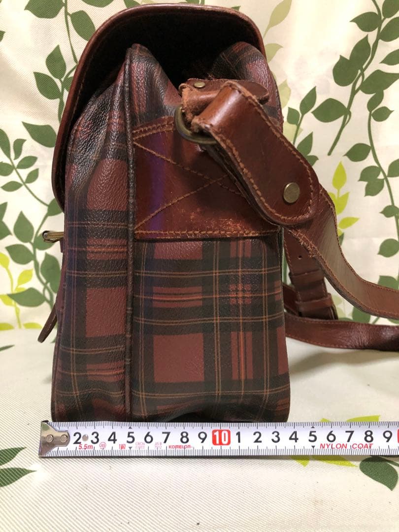 メ(^ ^)y【美品】ポロラルフローレン ヴィンテージ バッグ チェック