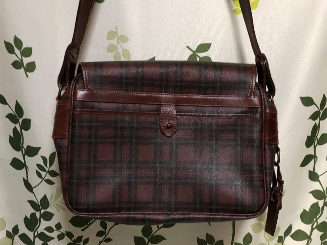 メ(^ ^)y【美品】ポロラルフローレン ヴィンテージ バッグ チェック