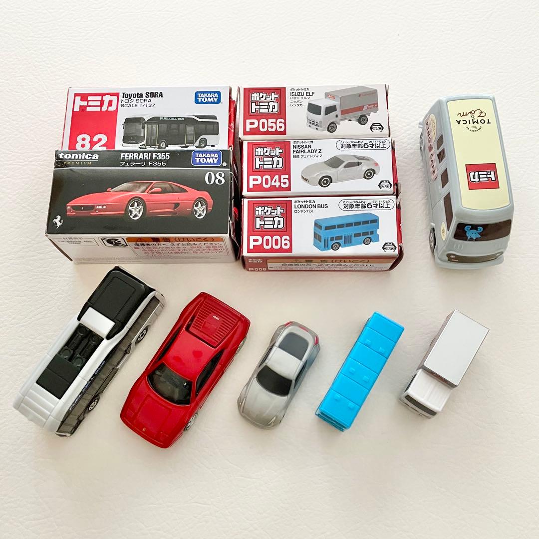 トミカ ミニカーセット 6台 ポケットトミカ まとめ セット - メルカリ