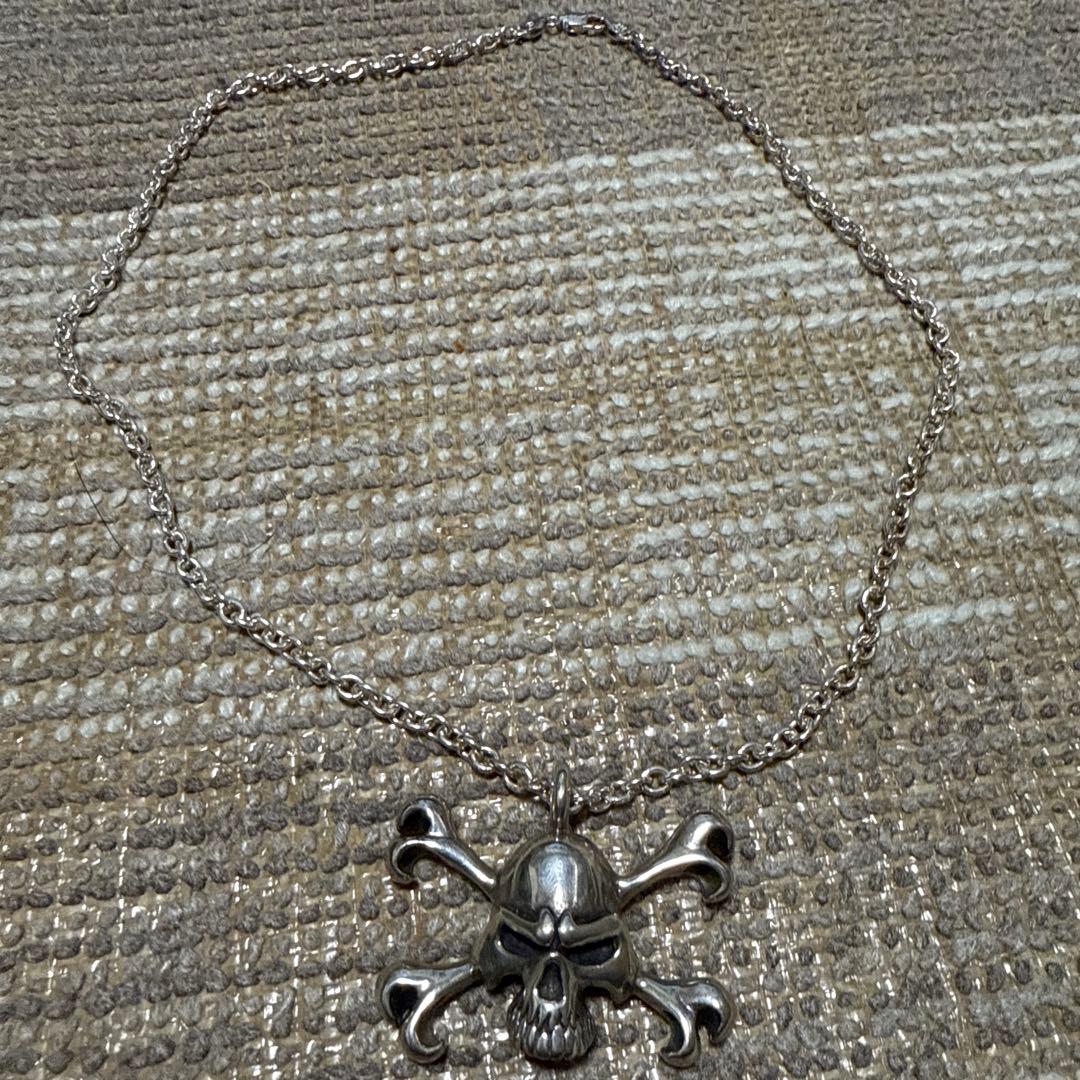 サーティーンデザインズKP-25L4 SKULL スカル　ネックレス