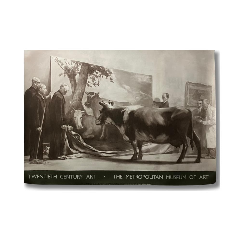 『The Innocent Eye Test』（Mark Tansey）